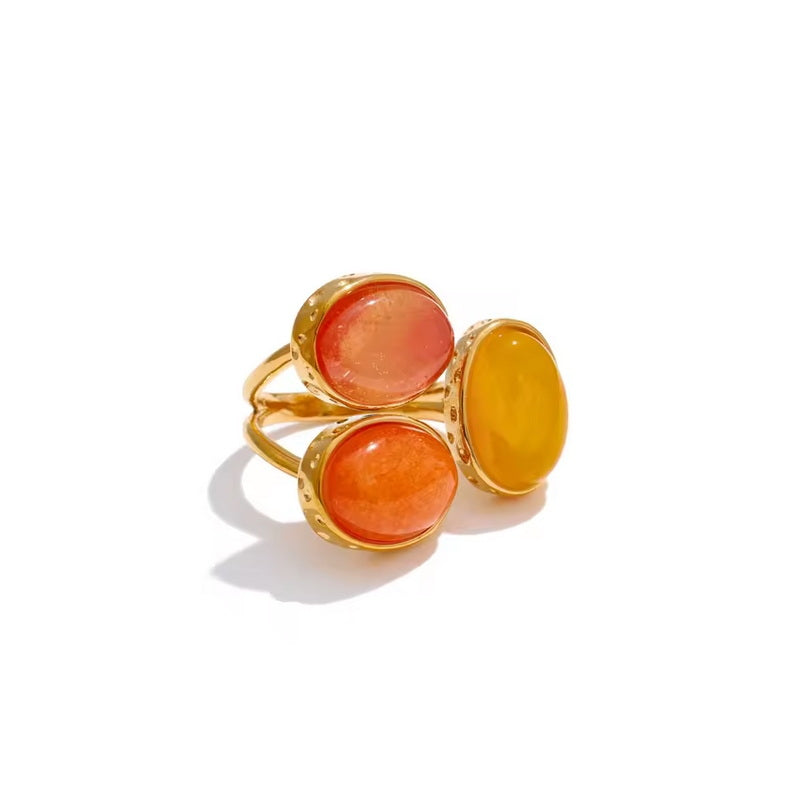 Trio Stone Ring