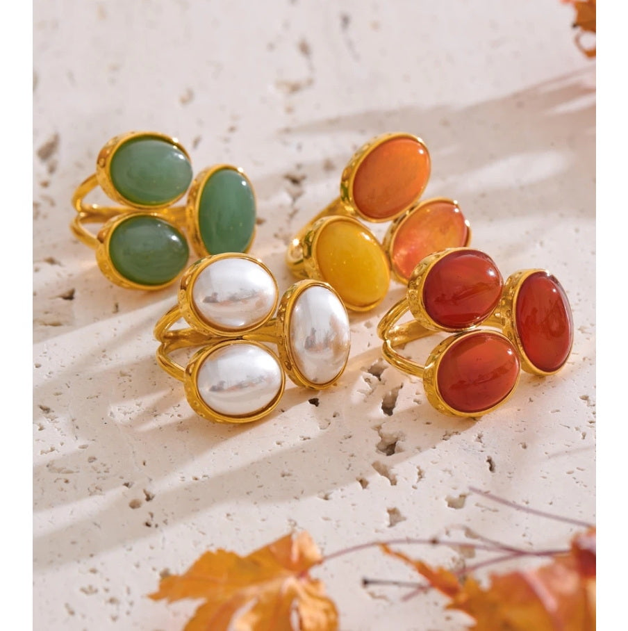 Trio Stone Ring