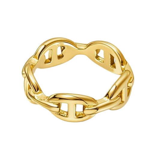Helix Chain Ring