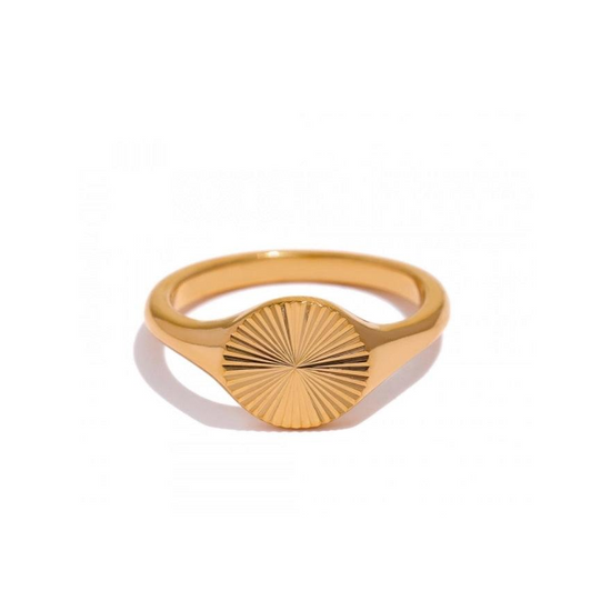 Sun Signet Ring video - Val Royce Jewellery
